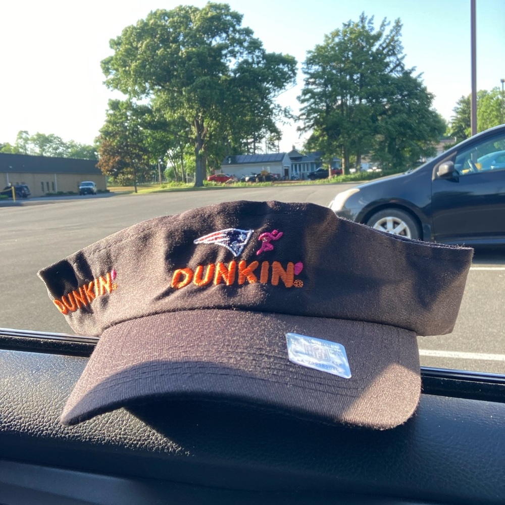 Dunkin x Patriots visor